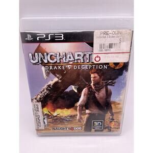Uncharted 3 PS3 : Drake's Deception (Sony PlayStation 3 PS3, 2011) W/ Manual CIB